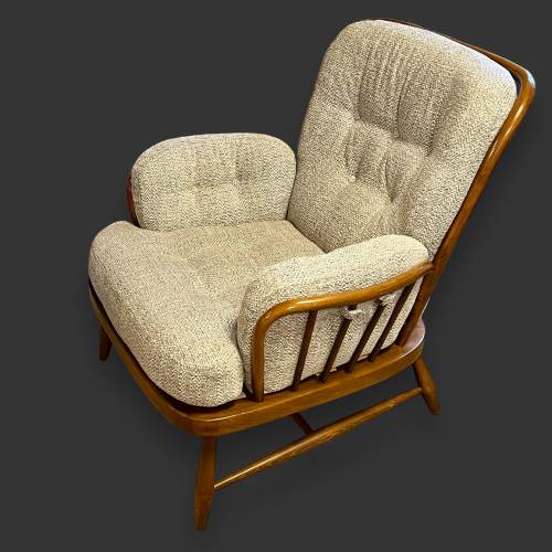 Ercol Golden Dawn Jubilee Settee and Chair image-3