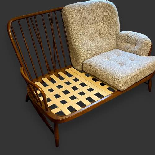 Ercol Golden Dawn Jubilee Settee and Chair image-5