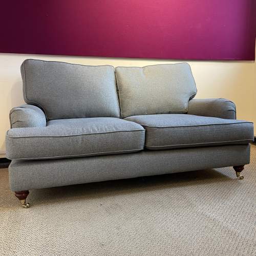 Classic style Two Seater Upholstered Sofa image-1