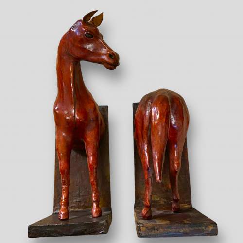 20th Century Novelty Horse Bookends image-6