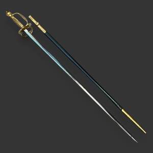 19th Century H Poole and Co Gentlemans Dress Sword