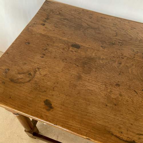 Late Seventeenth Century Oak Side Table image-3
