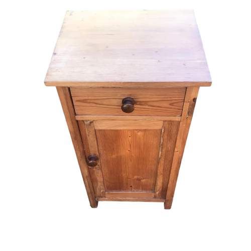 Pair of Antique European Pine Bedside Cabinets image-2
