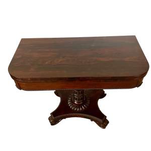 Rosewood  Games Table