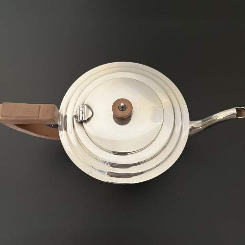 Vintage Art Deco Silver Plated 1930s Teapot image-3