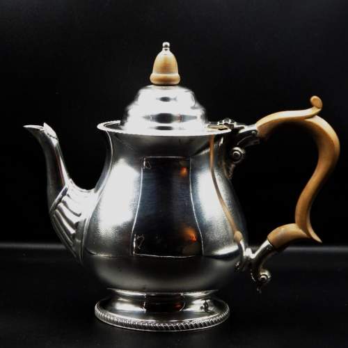 Good Quality Original English Silver Plated Teaset with Tray image-3