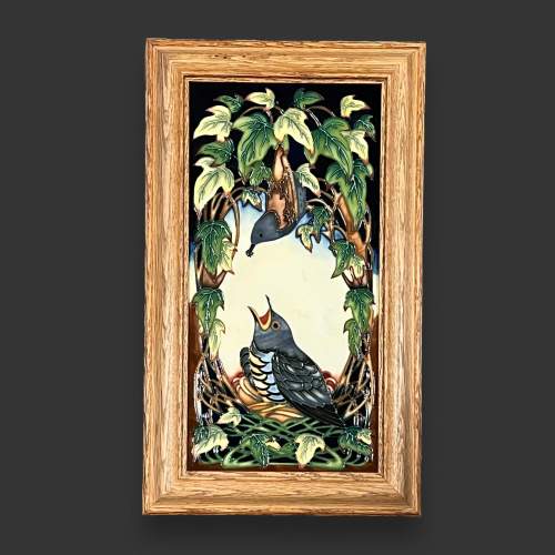 Framed Moorcroft Plaque by Phillip Gibson image-1