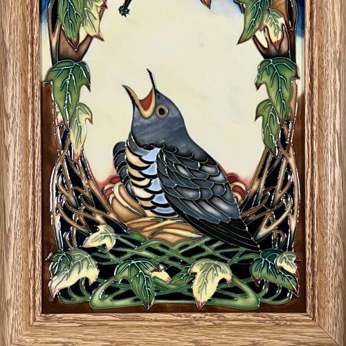 Framed Moorcroft Plaque by Phillip Gibson image-3