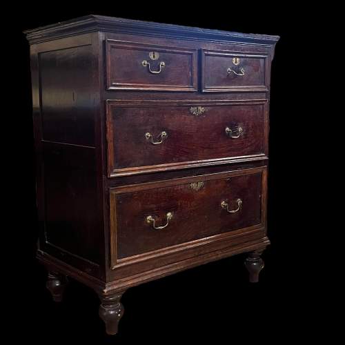 Mid 18th Century Oak Chest of Drawers image-1