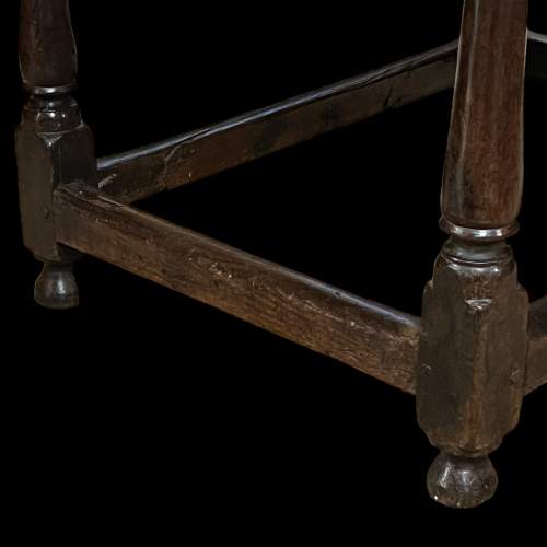 Late 17th Century Oak Side Table image-4