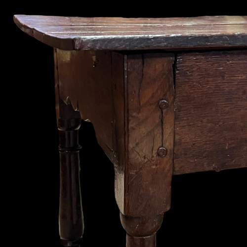Late 17th Century Oak Side Table image-5