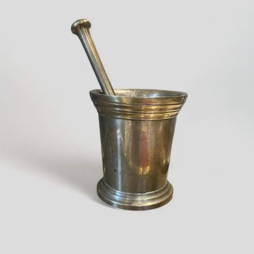 18th Century Pharmaceutical Pestle and Mortar image-1