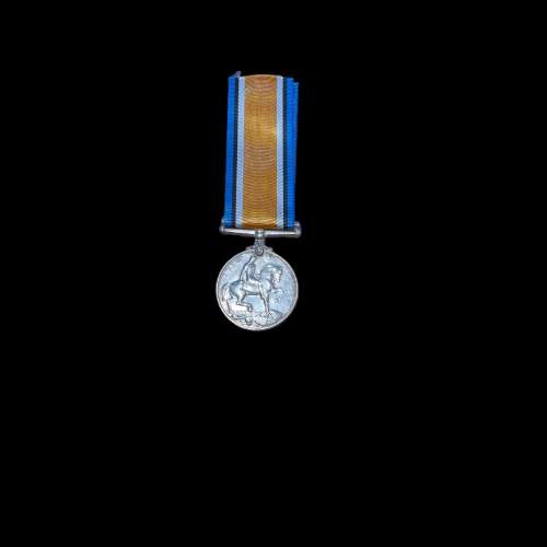 WW1 British War 1914-1918 Medal J.T. Simpson Royal Scots 47807 image-5