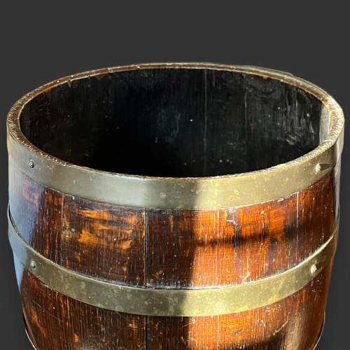Brass Bound Coopered Barrel image-2