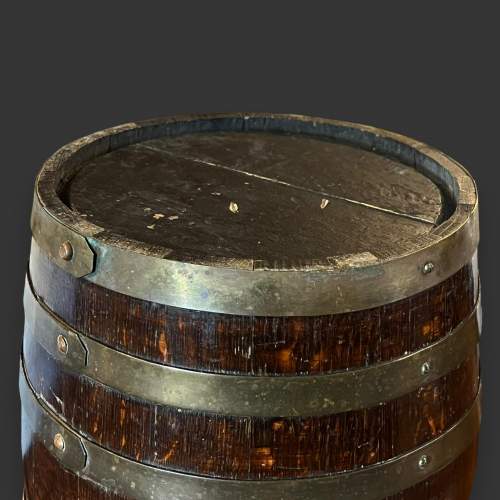 Brass Bound Coopered Barrel image-4