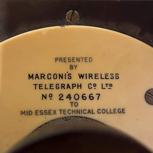 Rare Early 20th Century Marconis Wireless Tuning Condenser image-4