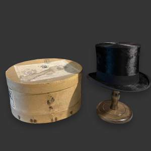 Silk Top Hat by Tress and Co