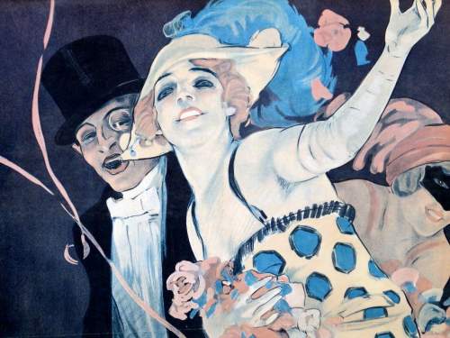 Art Nouveau Revival Teatro Solis Vintage Framed Poster image-2