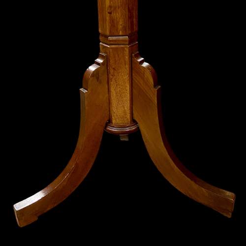 19th Century Mahogany Adjustable Shaving Stand image-5