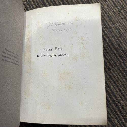 J.M Barrie - Peter Pan in Kensington Gardens 1st Edition 1906 image-4