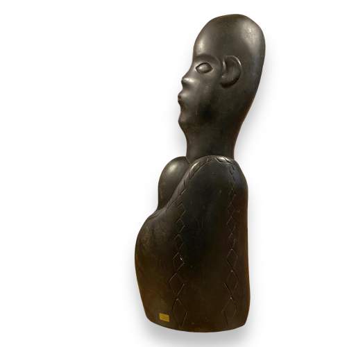 Sylvester Mubayi Shona Sculpture of Mother and Child image-4