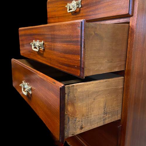Tall Mahogany Chest of Drawers image-4