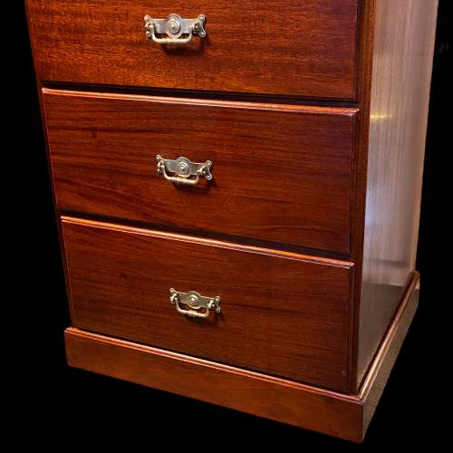 Tall Mahogany Chest of Drawers image-5