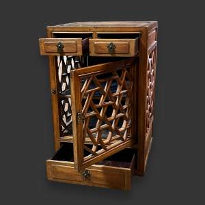 Vintage Wooden Japanese Cabinet