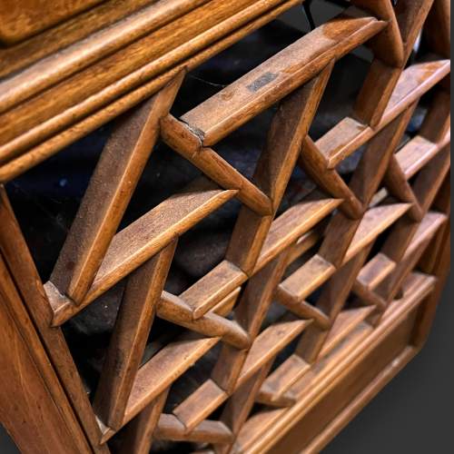 Vintage Wooden Japanese Cabinet image-5