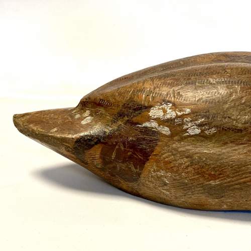 Antique Painted Wooden Decoy Duck image-6