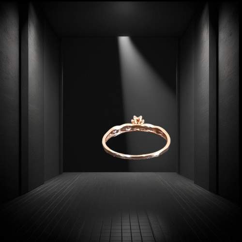 Gold Diamond Ring image-4