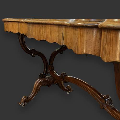 Victorian Rosewood Library Table image-3