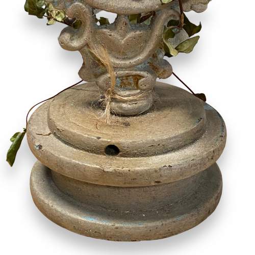 Decorative French Metal Church Candleholder image-2