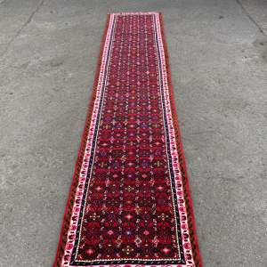 Stunning Hand Knotted Persian Runner Wonderful All Over Design