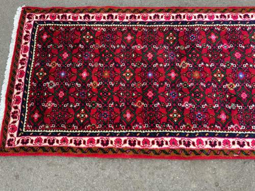 Stunning Hand Knotted Persian Runner Wonderful All Over Design image-5