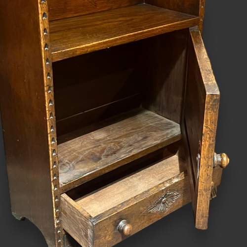 Mid 20th Century Aged Oak Bookcase image-4