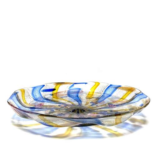 Antique 19th Century Footed Glass Dish image-4
