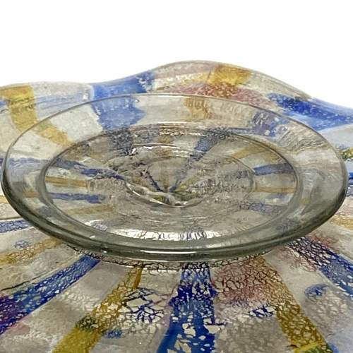 Antique 19th Century Footed Glass Dish image-6