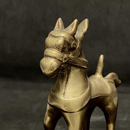 18th Century Indian Brass Horse image-4