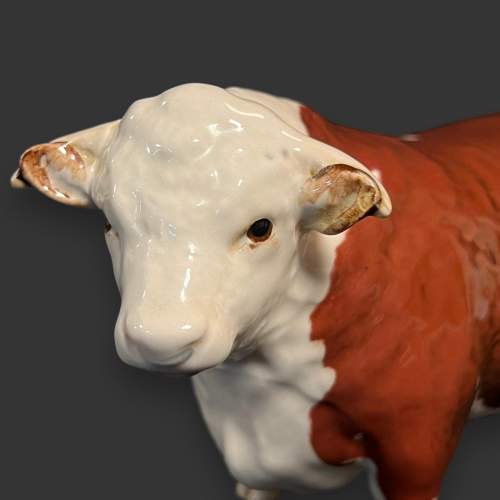 Beswick Ceramic Hereford Bull Figure image-2