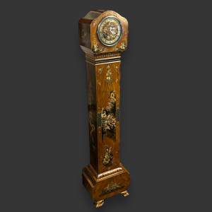 Early 20th Century Enfield Chinoiserie Grandmother Clock