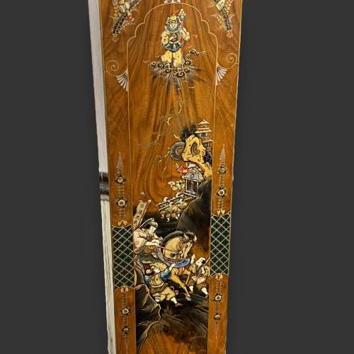 Early 20th Century Enfield Chinoiserie Grandmother Clock image-4