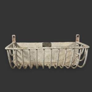 Wrought Iron Feeder or Garden Basket by Cottam and Co