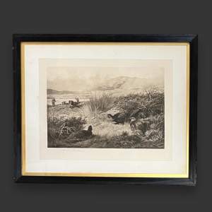 Antique Archibald Thorburn Grouse Print