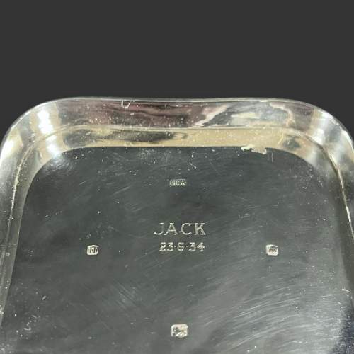 Early 20th Century Square Silver Bowl image-3