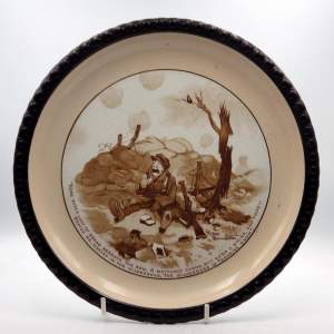 Bruce Bairnsfather Staffordshire 1917 - Loaf of Bread Plate