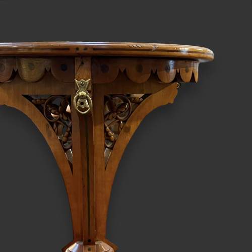 William Burgess Design Satinwood Pedestal image-4