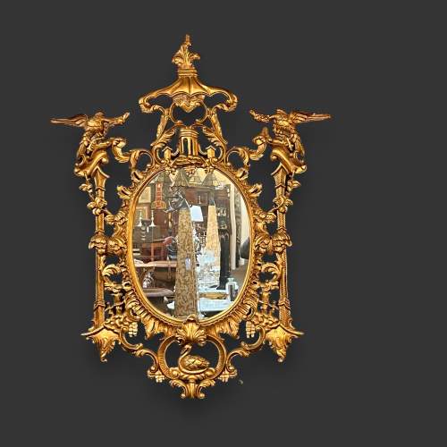 Pair of Gilt Framed Wall Mirrors image-2
