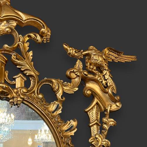 Pair of Gilt Framed Wall Mirrors image-4