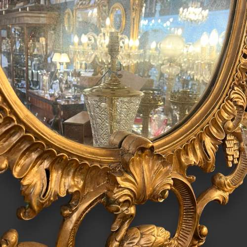 Pair of Gilt Framed Wall Mirrors image-6